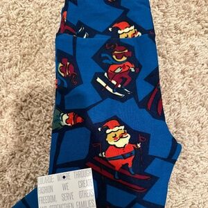 Kids Small/Medium Lularoe Christmas Leggings
